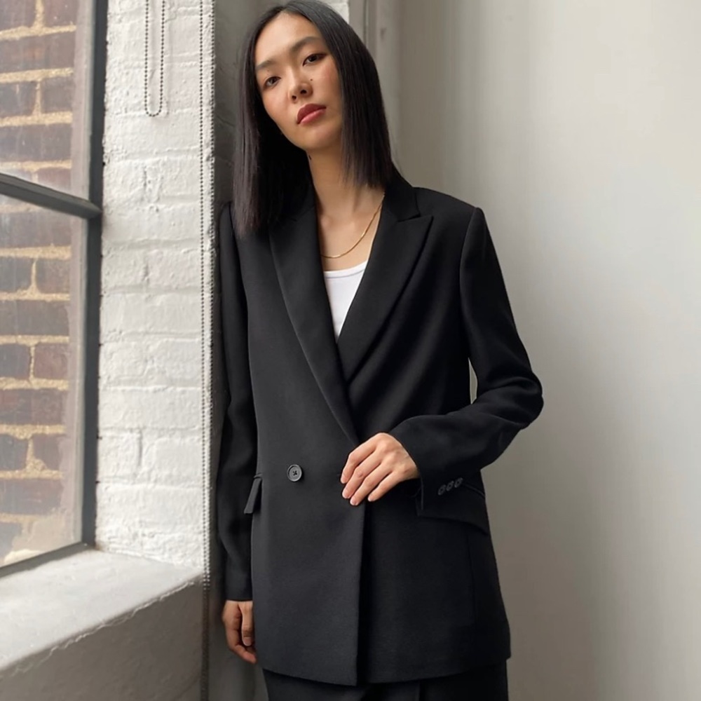 Club Double-Breasted Blazer - Medium Mint Green